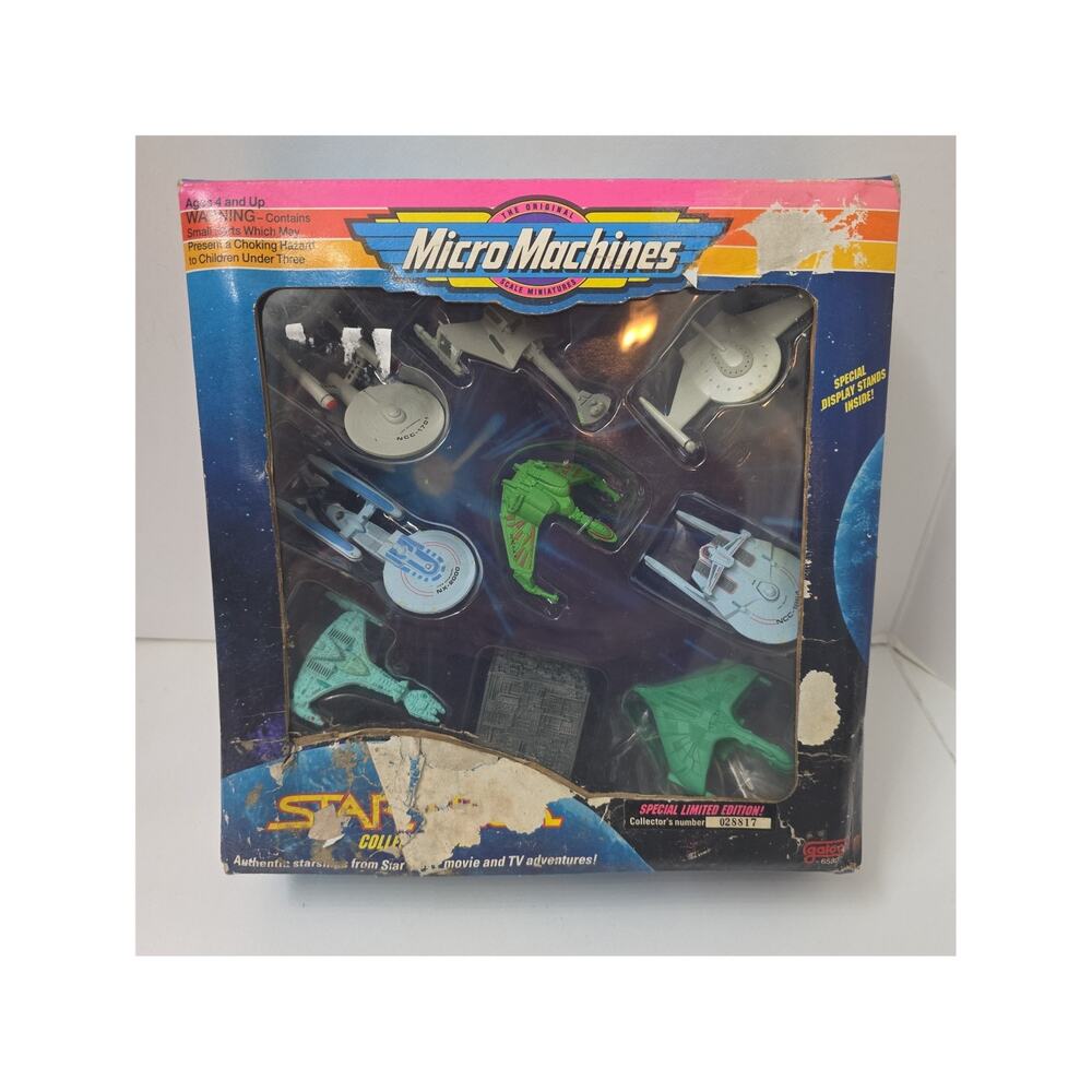 Galoob Micro Machines Star Trek Limited Edition Collector's Set (028817) New